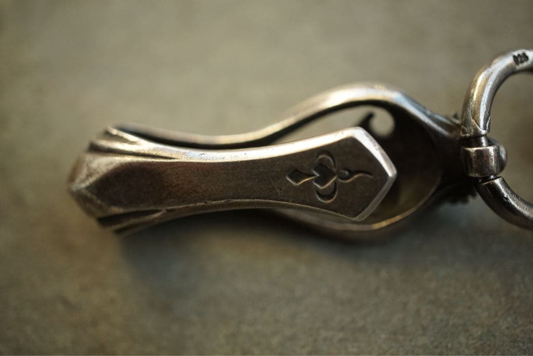 Argent Gleam シルバー 925 グリーンストーン ウォレットチェーン