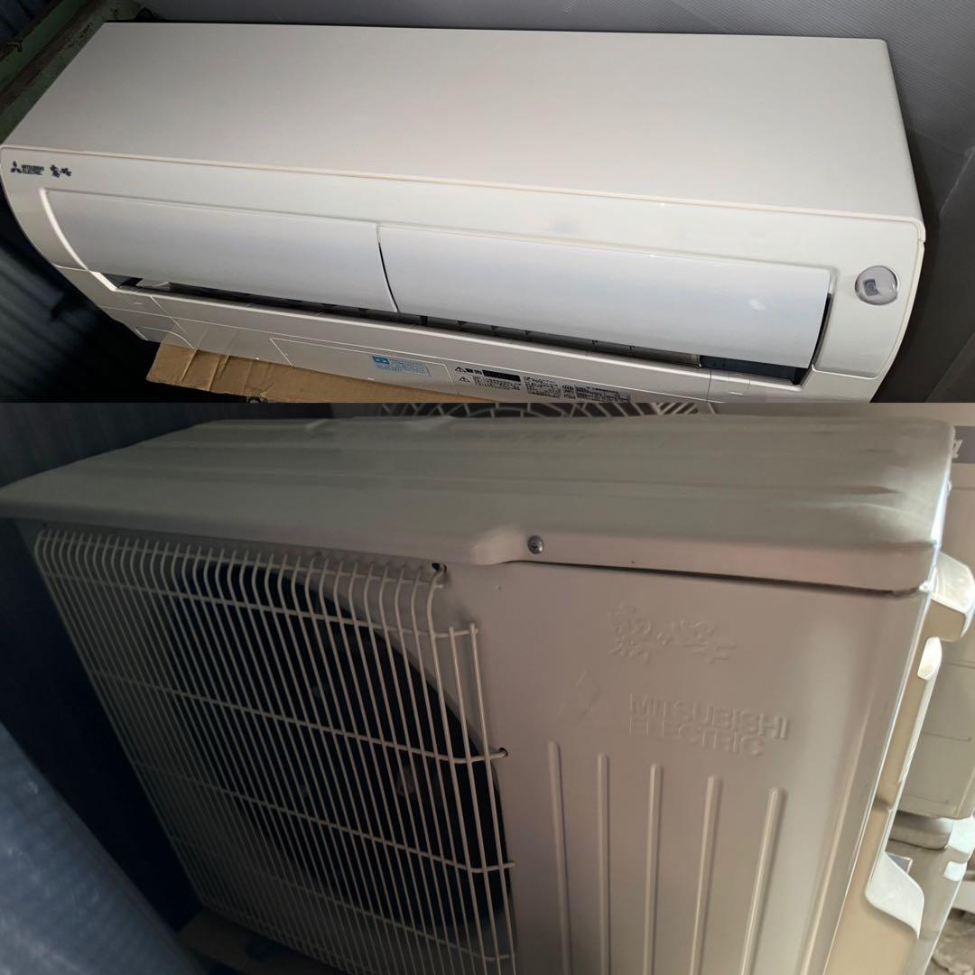 室外機も送料込 三菱 お掃除 エアコン 10畳用 クーラー 2.8kw 霧ヶ峰
