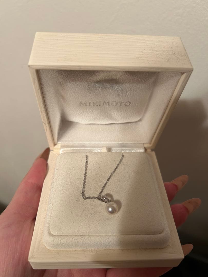 Mikimoto 真珠ペンダントネックレス