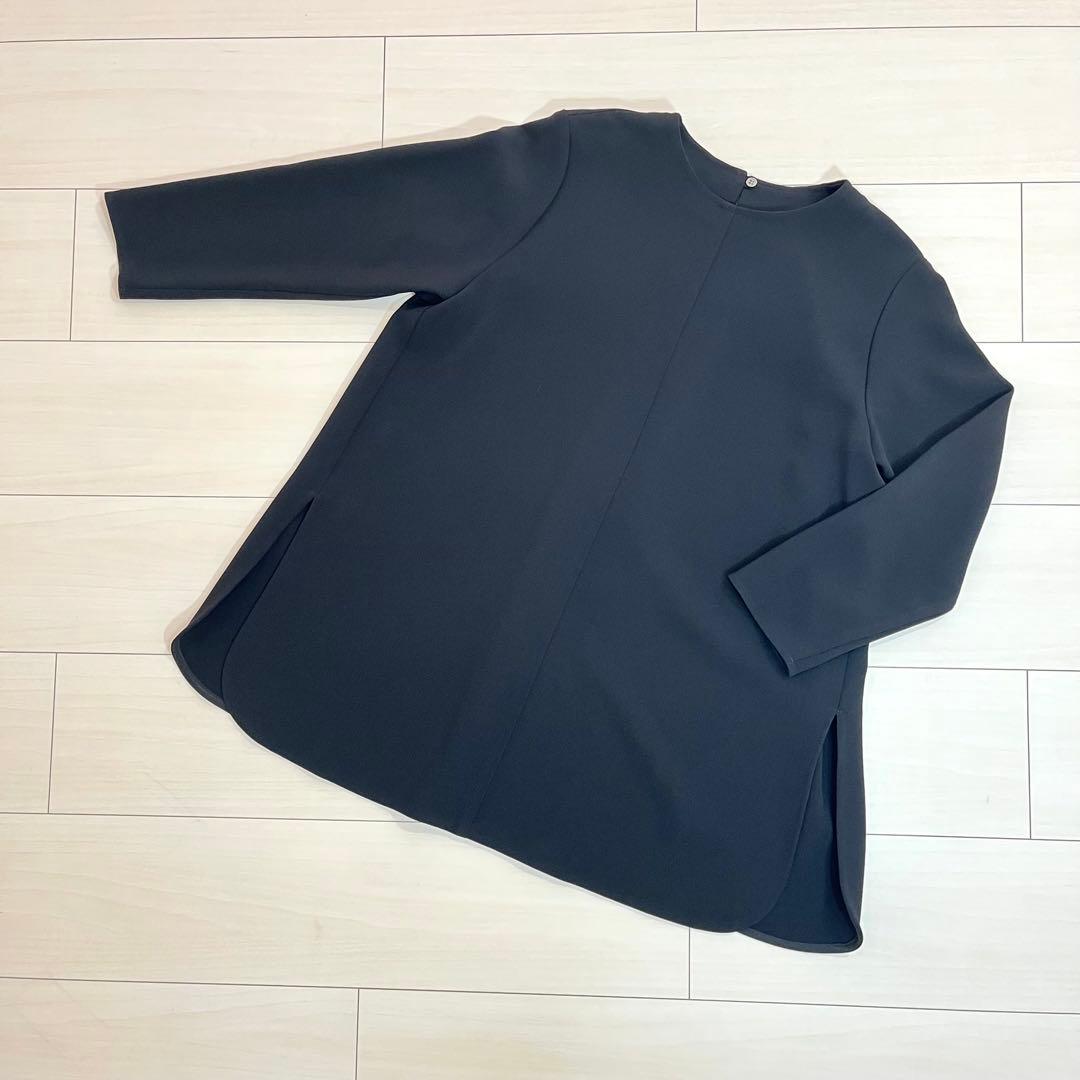 未使用 SOEJU Aラインチュニックブラウス ブラック Sサイズ