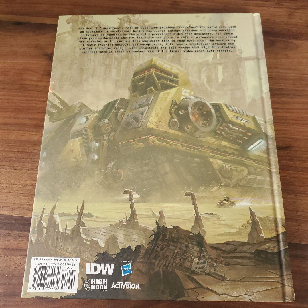 洋書 TheArt of Transformers Fall of Cybertron