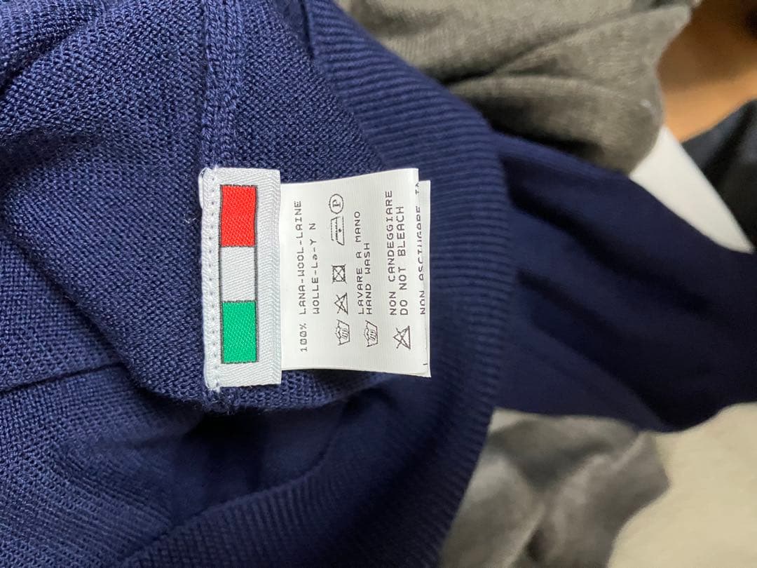 【BAFY バフィー】モックネック ニット セーター 46