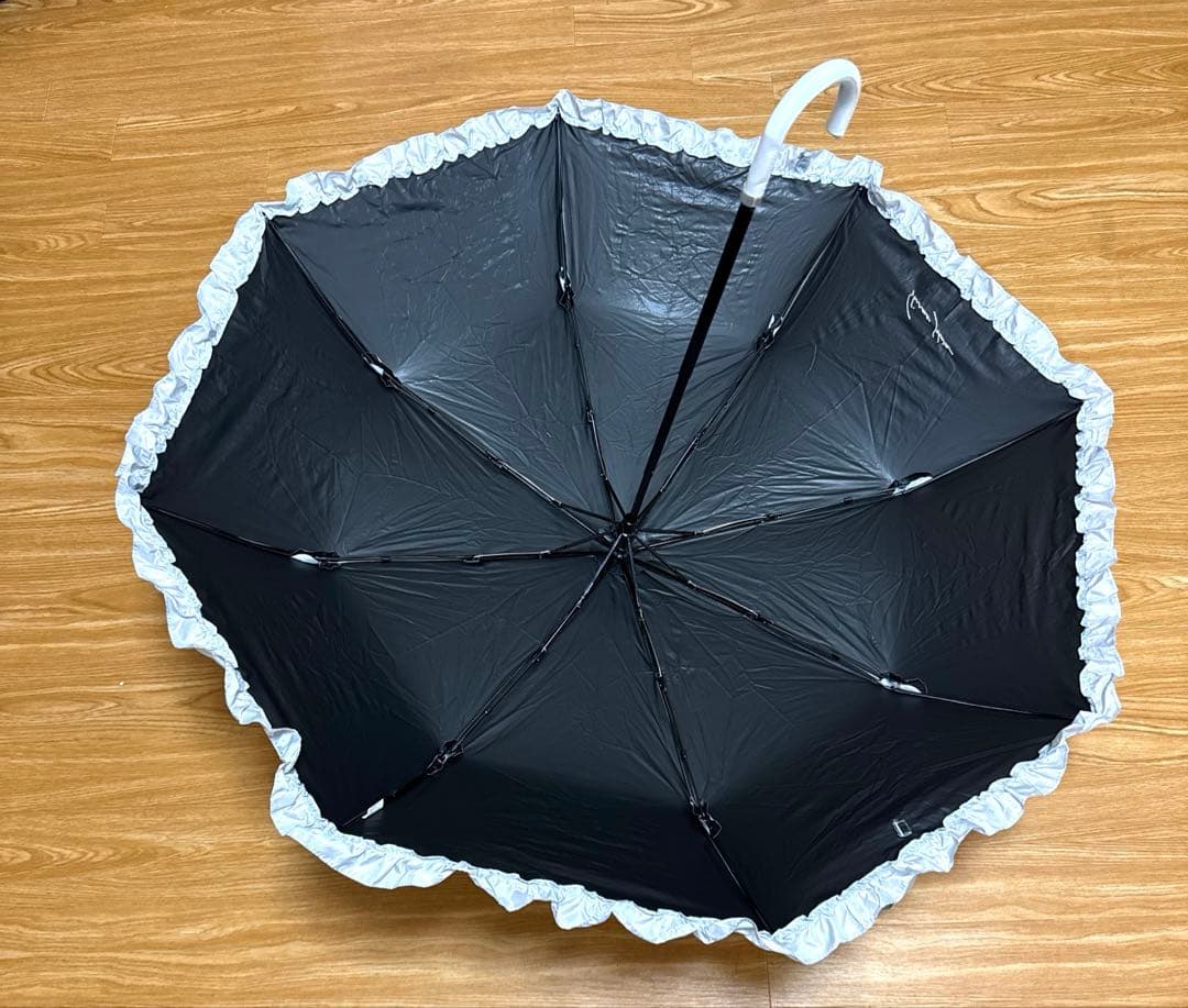 シロノサクラ 日傘 アイスグレー　3way傘 UVカット100% 完全遮光