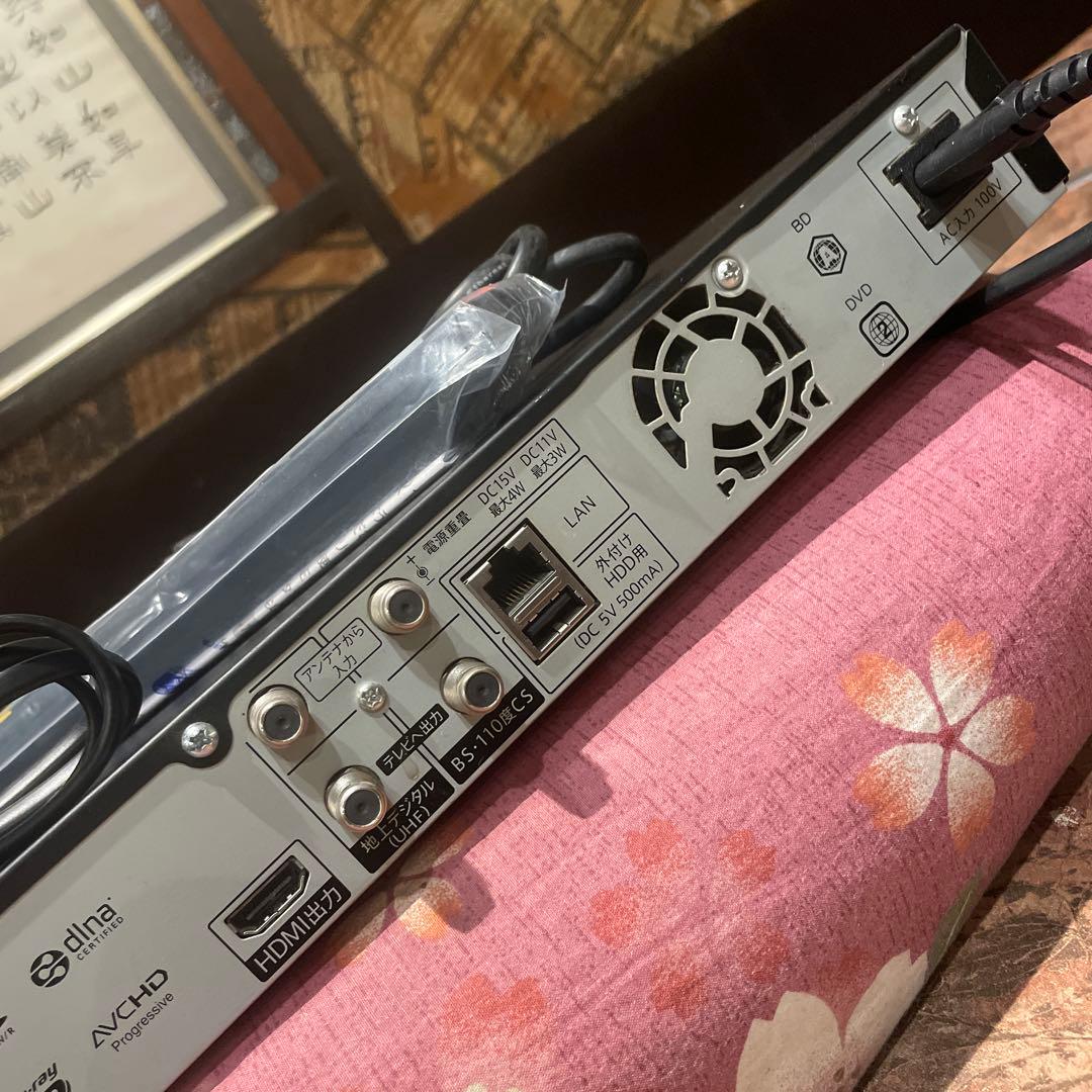 SHARP BD-NS500 12倍録 500GB 新リモ等付フル装備　完動品！