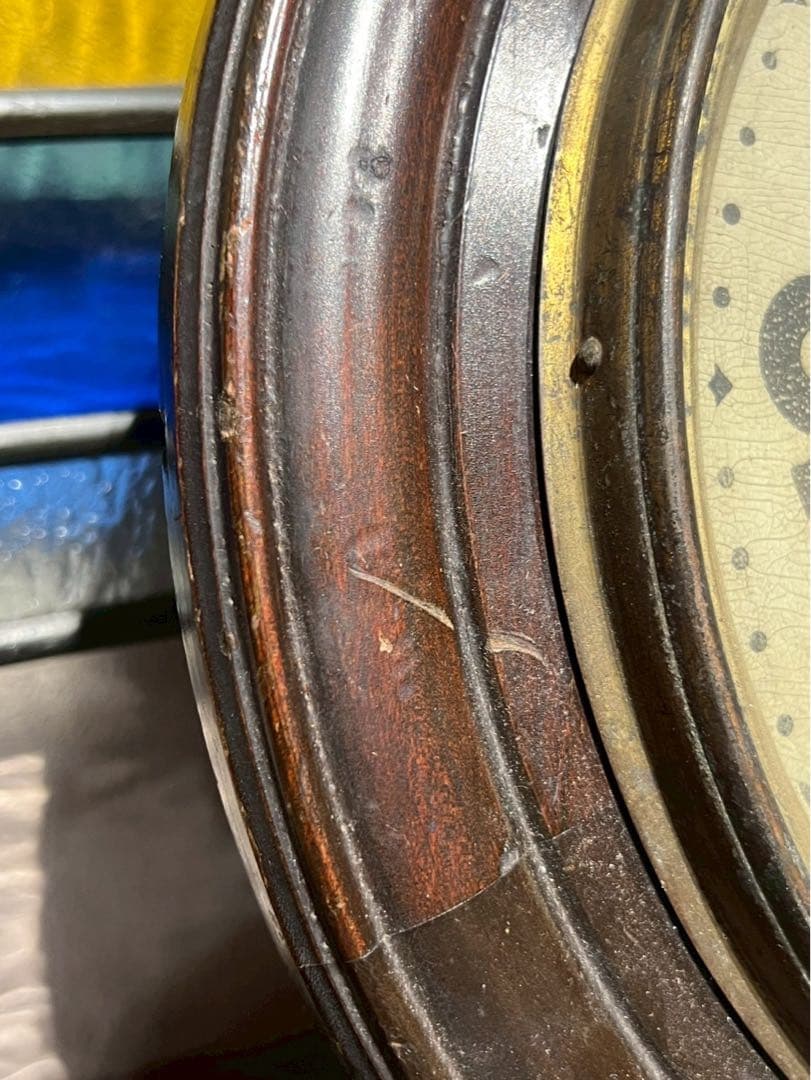 わ*ん様 ジャンク ボンボン時計 ゼンマイ欠品 昭和レトロ 当時物 インテリア