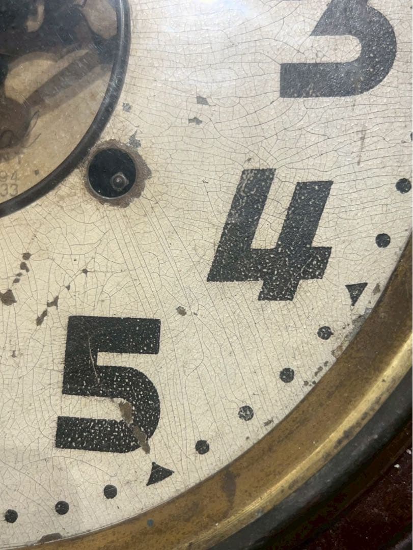 わ*ん様 ジャンク ボンボン時計 ゼンマイ欠品 昭和レトロ 当時物 インテリア