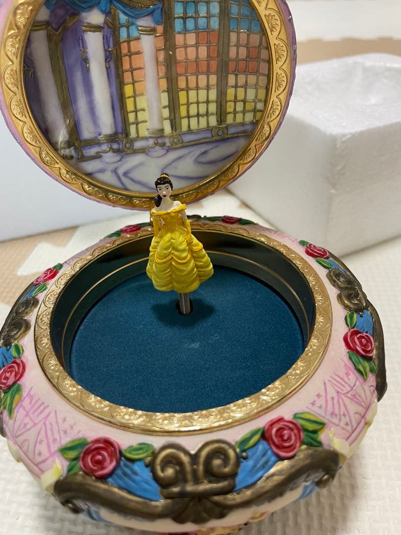 美女と野獣　オルゴール　ダンシングベル　1991 ビンテージレア