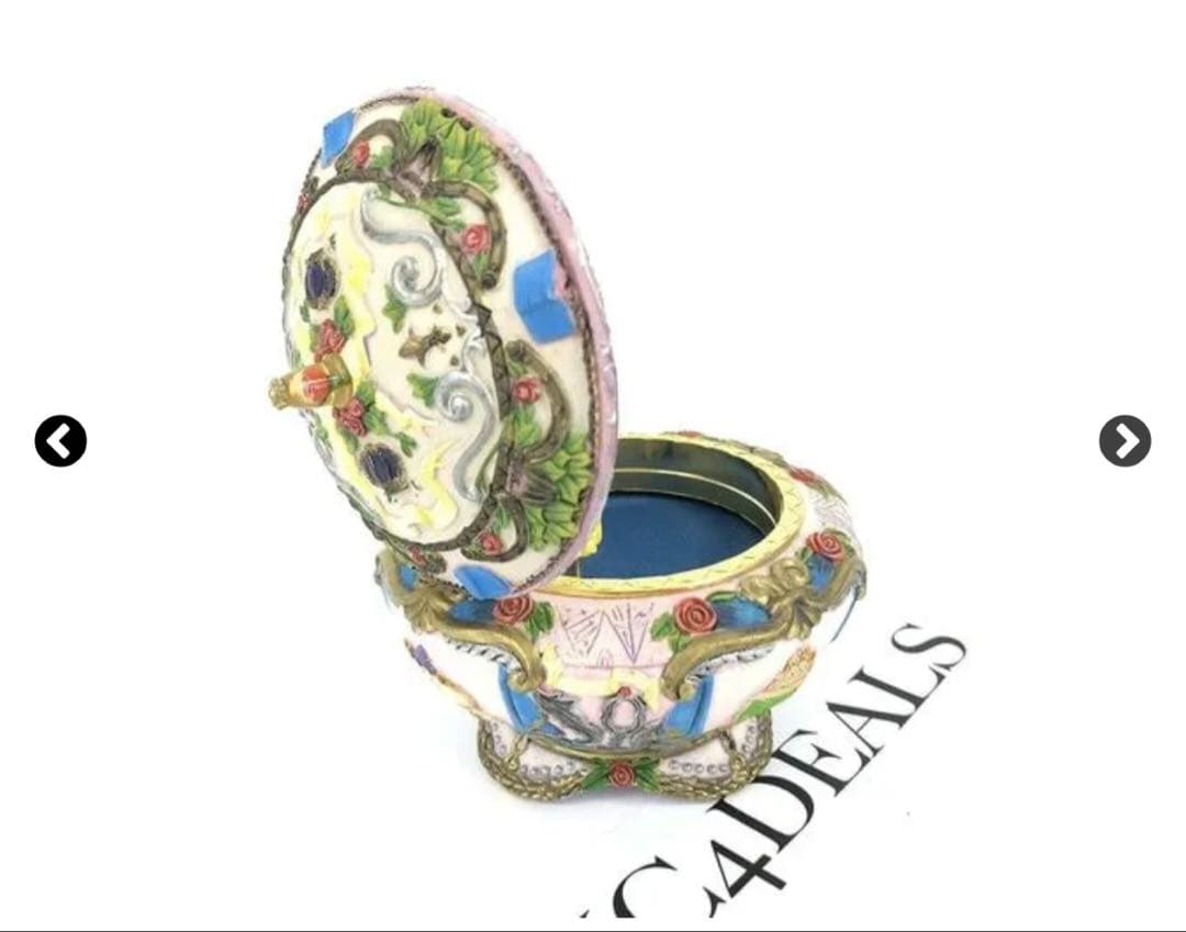 美女と野獣　オルゴール　ダンシングベル　1991 ビンテージレア