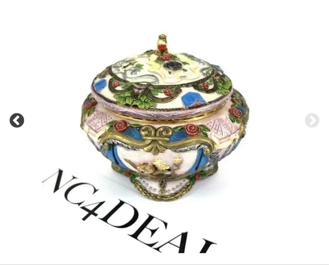 美女と野獣　オルゴール　ダンシングベル　1991 ビンテージレア