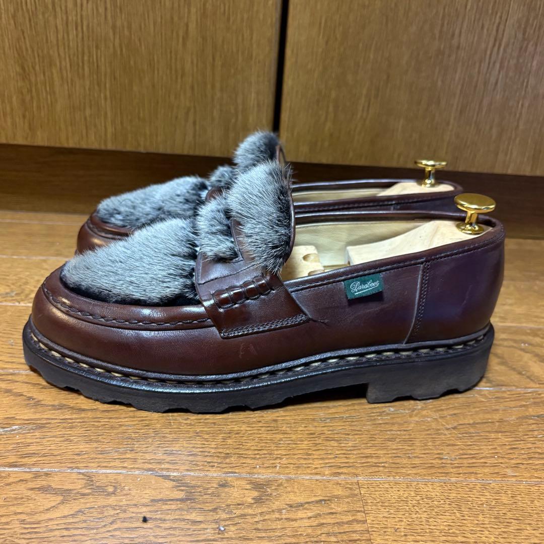 パラブーツREIMS アザラシ 希少 廃盤 ランス フォック ローファー