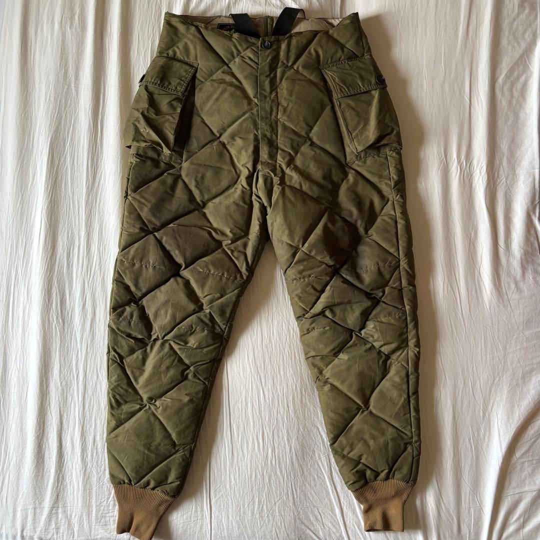 エディーバウアー カラコラム キルティング ダウンパンツ ヴィンテージ 60s