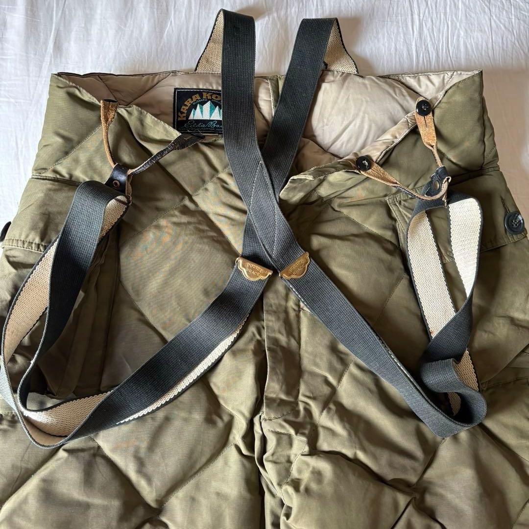 エディーバウアー カラコラム キルティング ダウンパンツ ヴィンテージ 60s