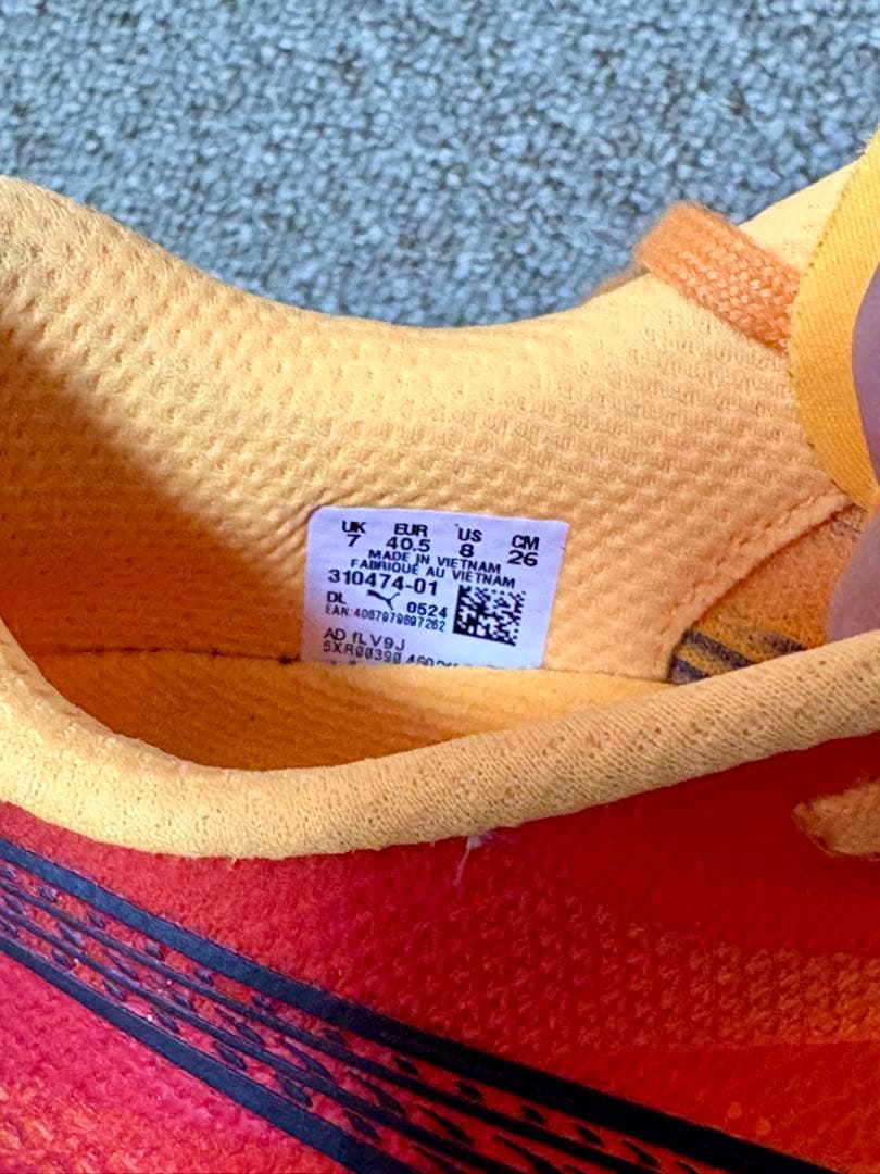 走行80km◆PUMA ディヴィエイトニトロ3◆26.0cm/グリップ良好