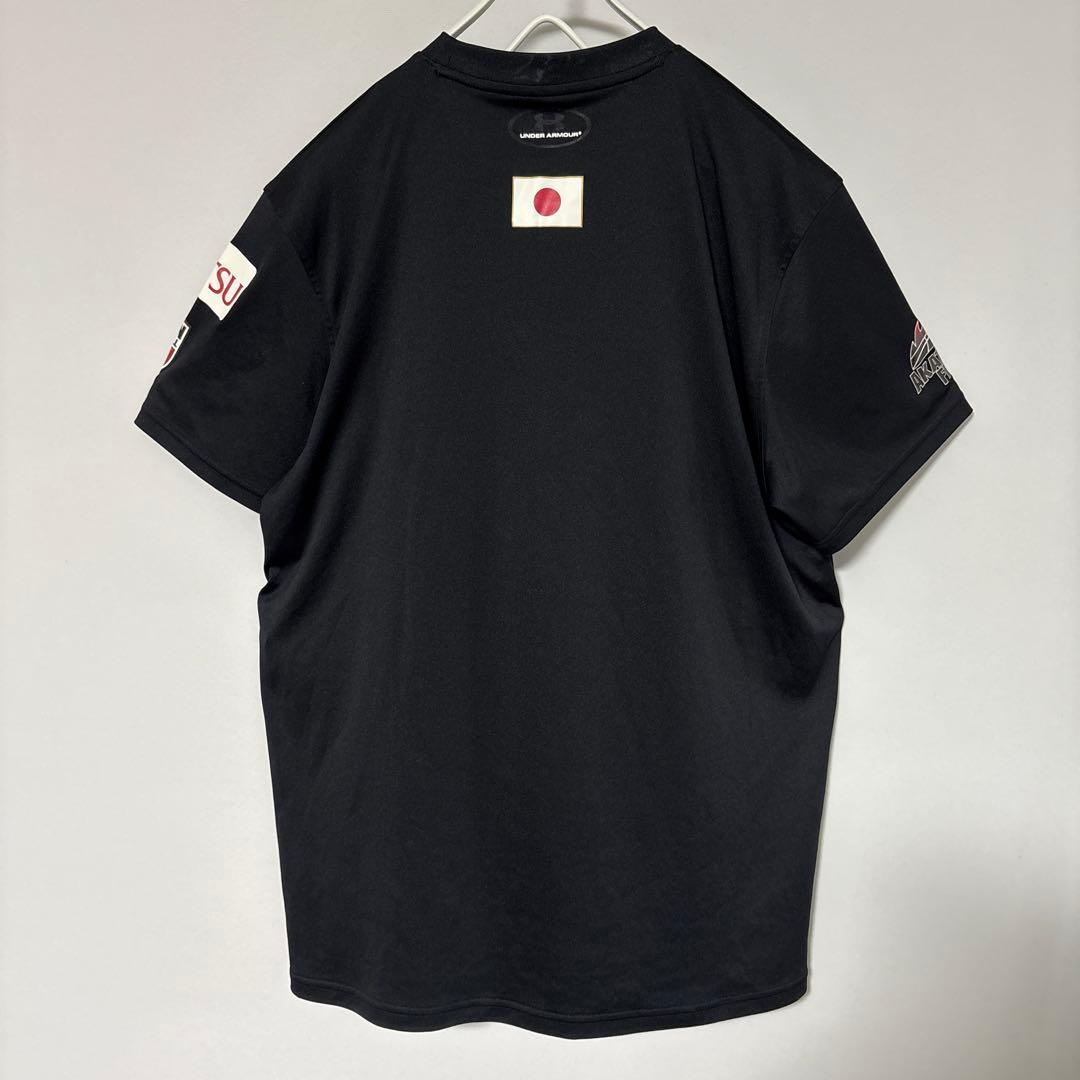 希少 UNDER ARMOUR 日本代表 バスケ Tシャツ ソフトバンク 富士通
