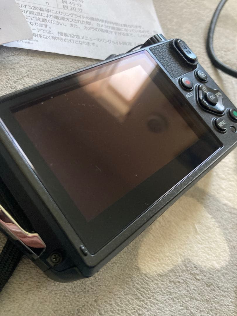 専用 RICOH WG-7 ブラック 本格アウトドアカメラ水中撮影 Webカメラ