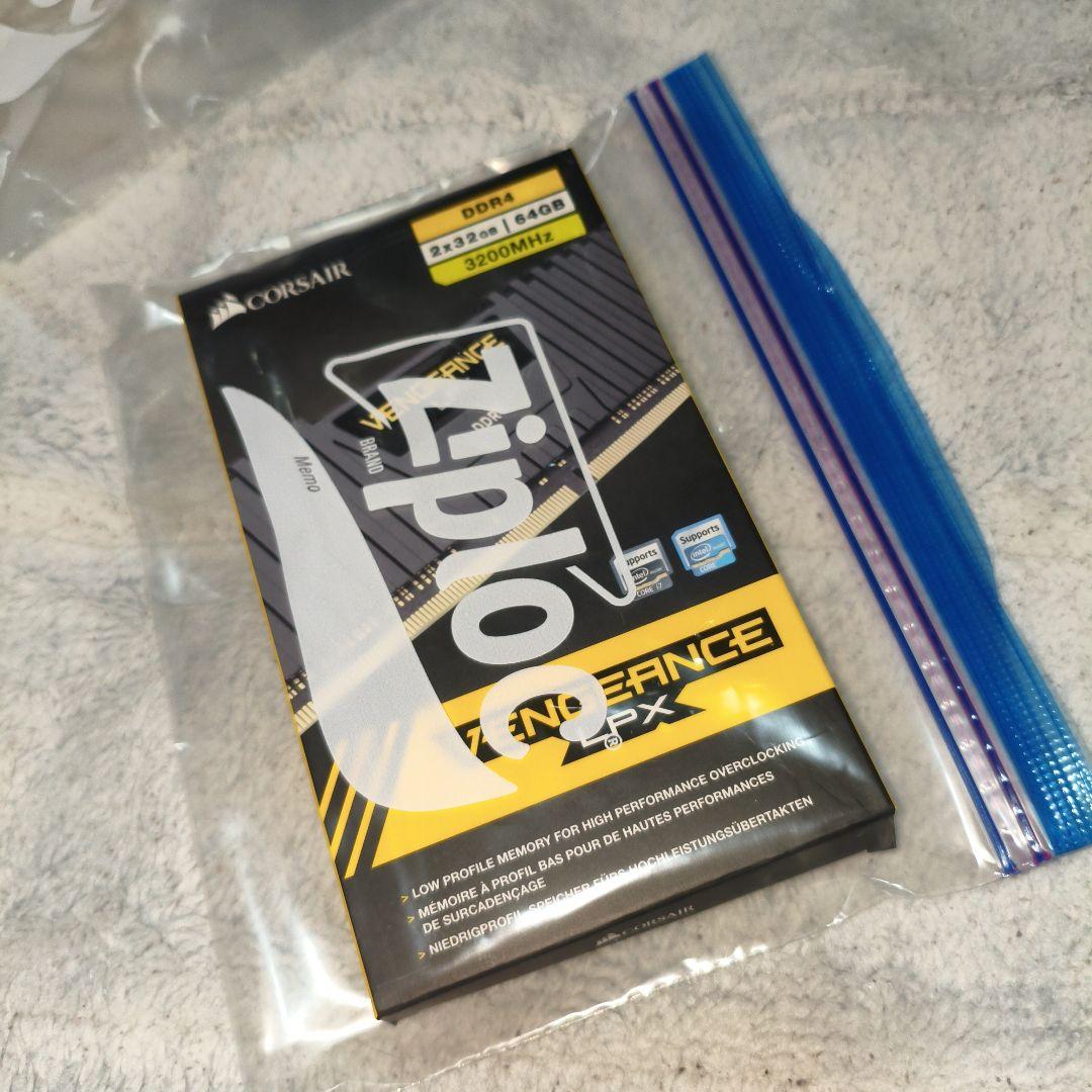 W*D様 Vengeance DDR4 64GB 3200MHz(32gb×2)