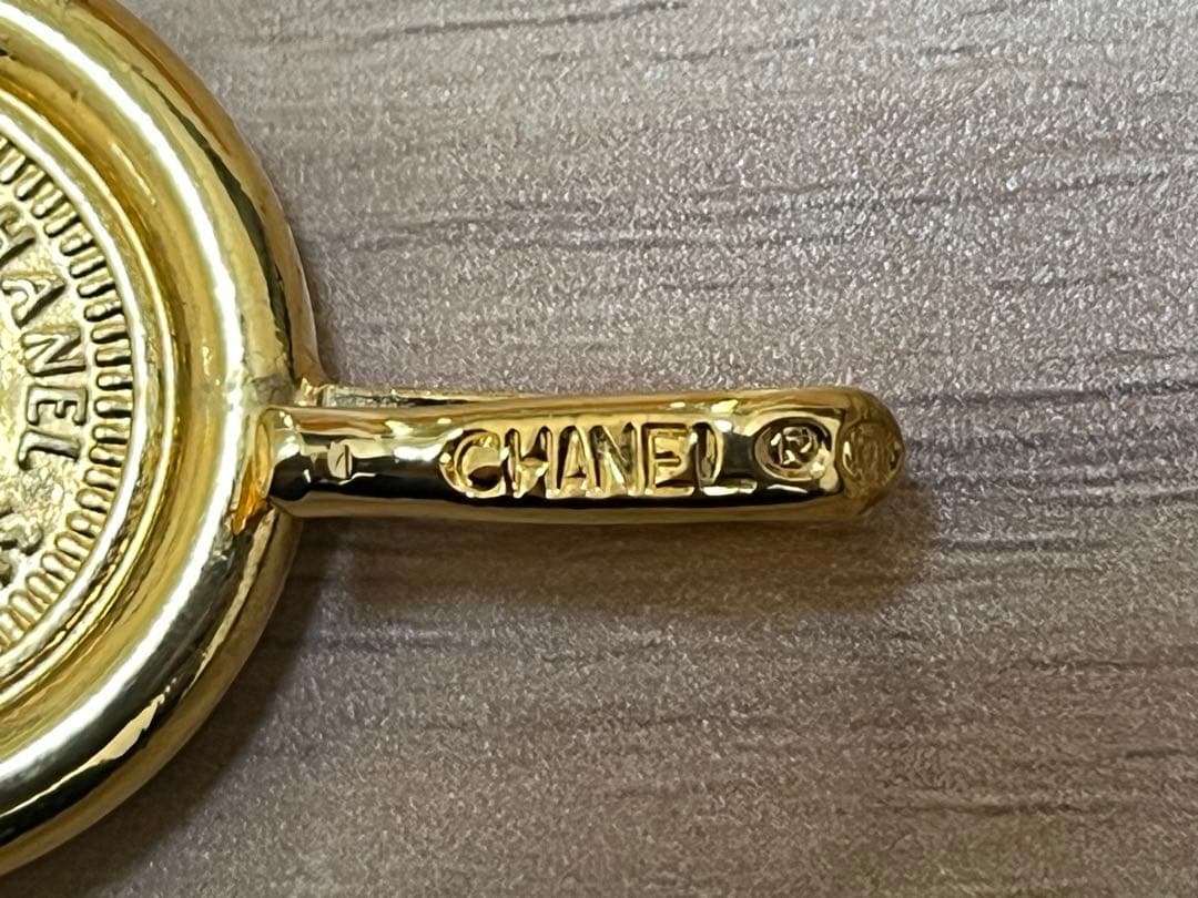シャネル CHANEL ベルト チェーンベルト ココマーク 3連 ヴィンテージ