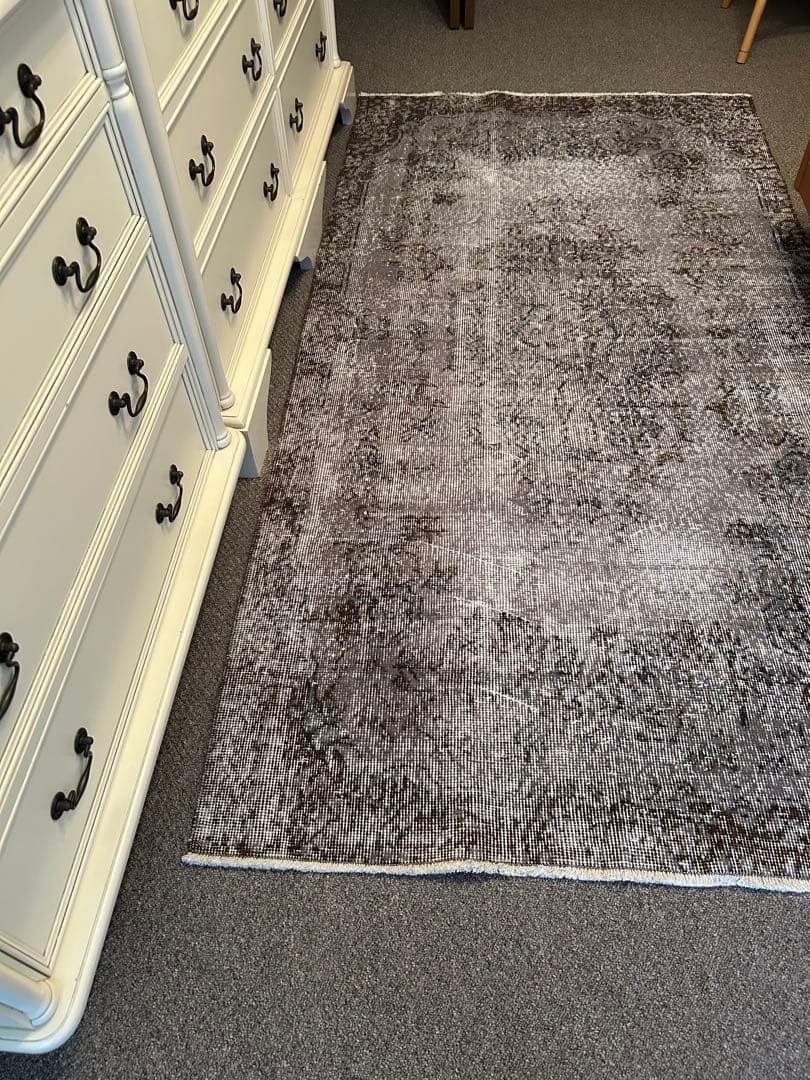 ヴィンテージラグ　トルコ　オーバーダイ110×210