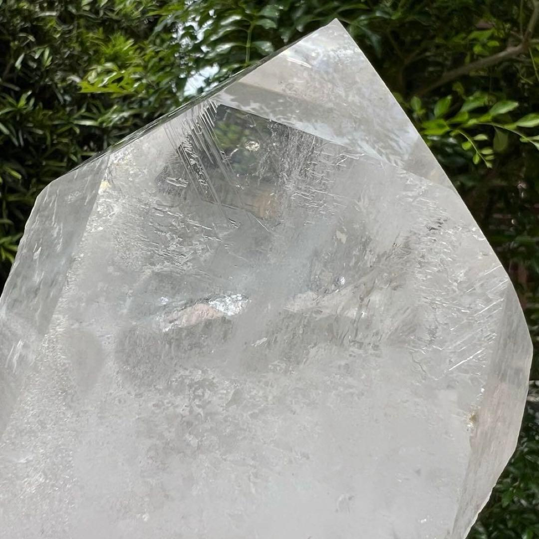 ✳️専用‼️✨訳あり商品✨透明度抜群‼️ハイクオリティ✨レインボー 水晶 六角柱 原石