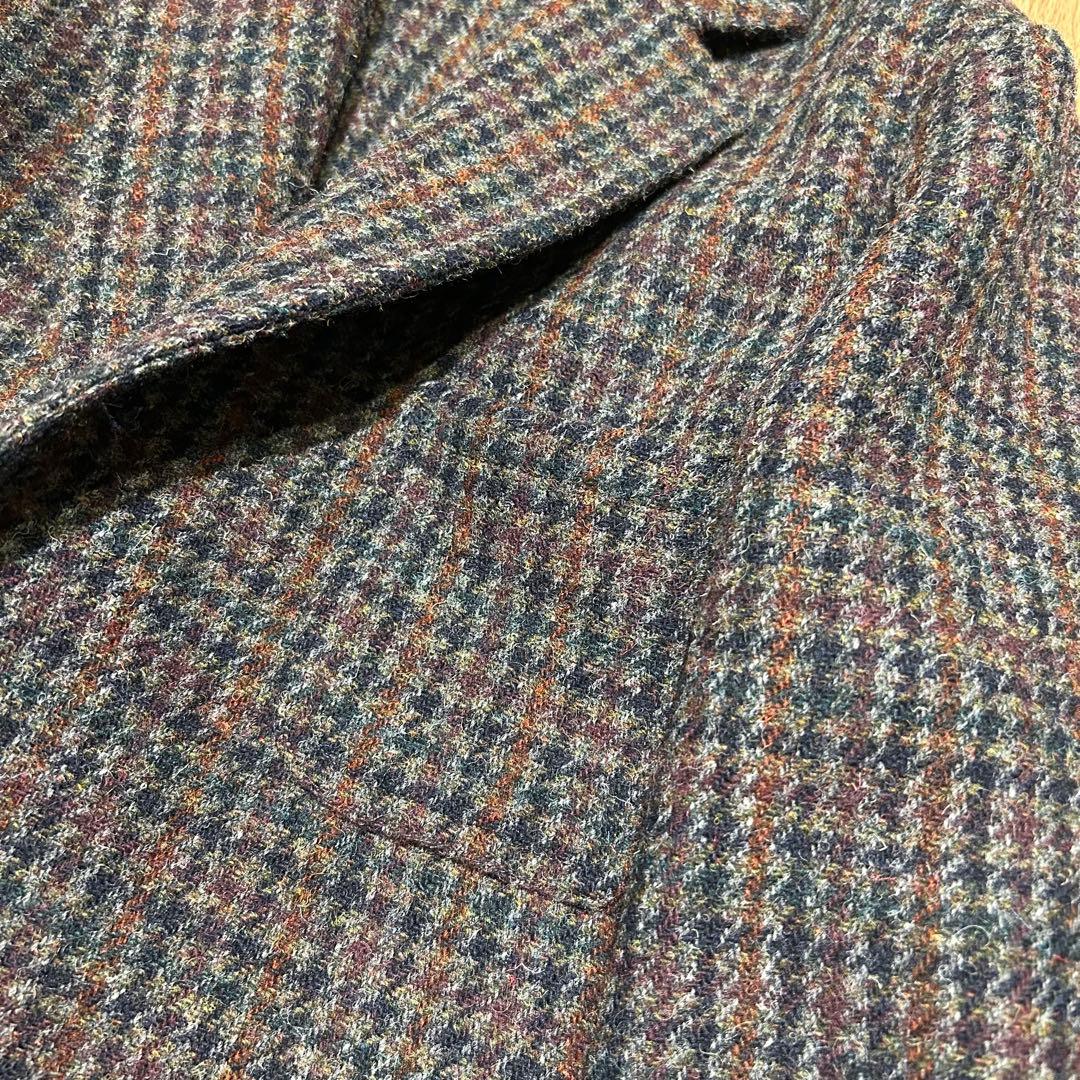 【美品】DE BONNE FACTURE ハリスツイードジャケット フランス製