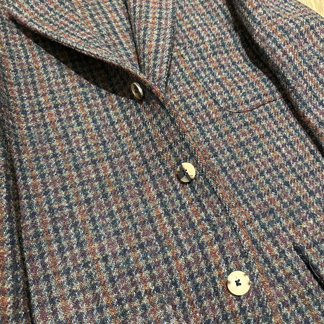 【美品】DE BONNE FACTURE ハリスツイードジャケット フランス製