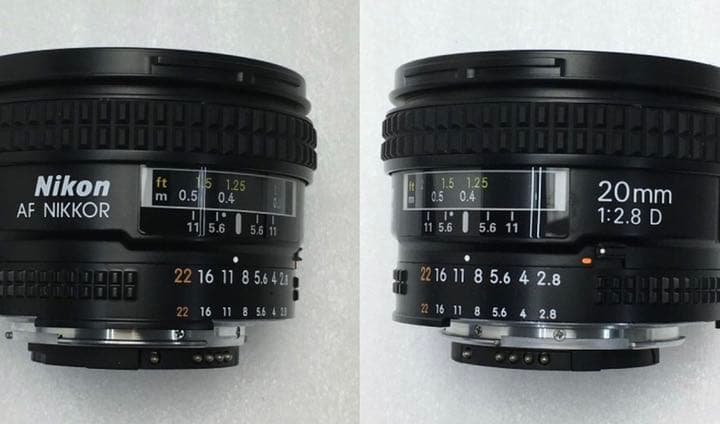 ニコン AI AF NIKKOR 20mm 1:2.8D ニコン用レンズ