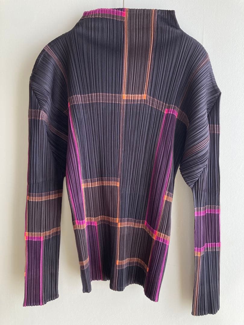 ISSEY MIYAKE PLEATS PLEASE カットソー　ハイネック
