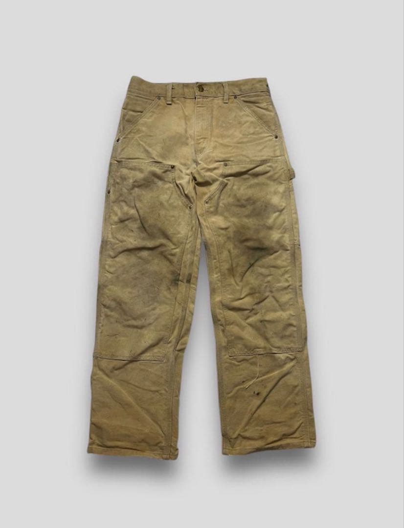 鬼フェード　Carhartt カーハート ダブルニー ペインターパンツ ダック地