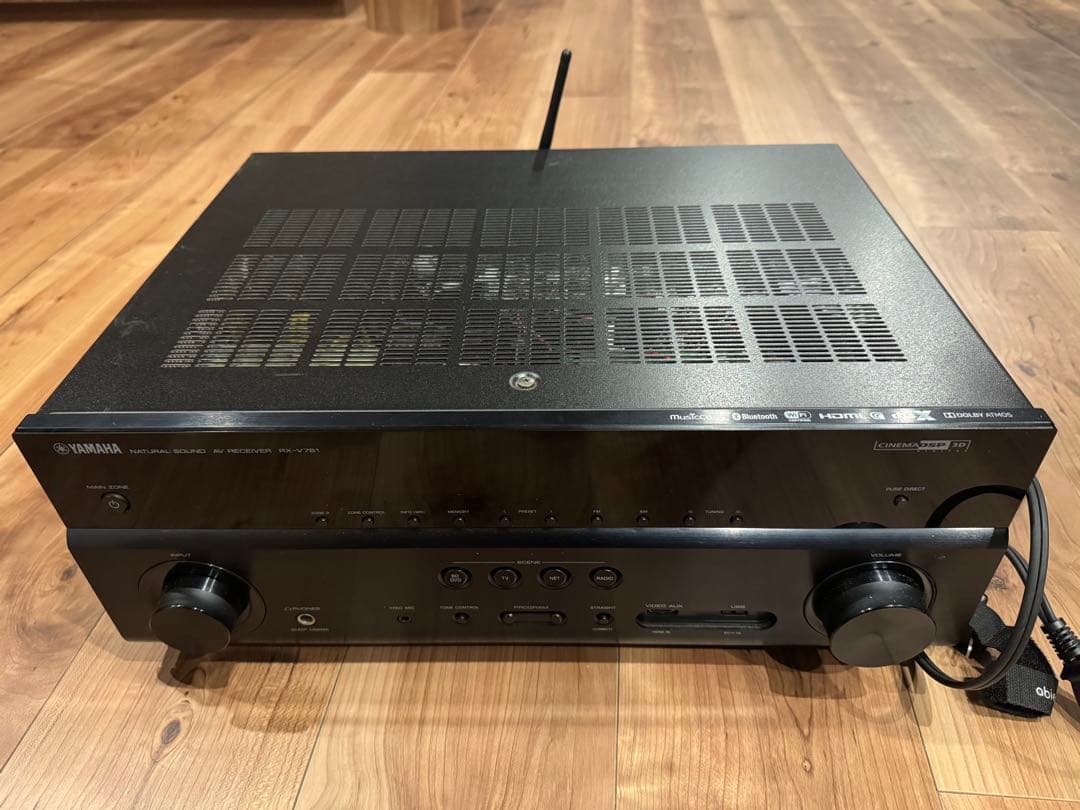 AVアンプ 美品YAMAHA RX-V781 付属品あり