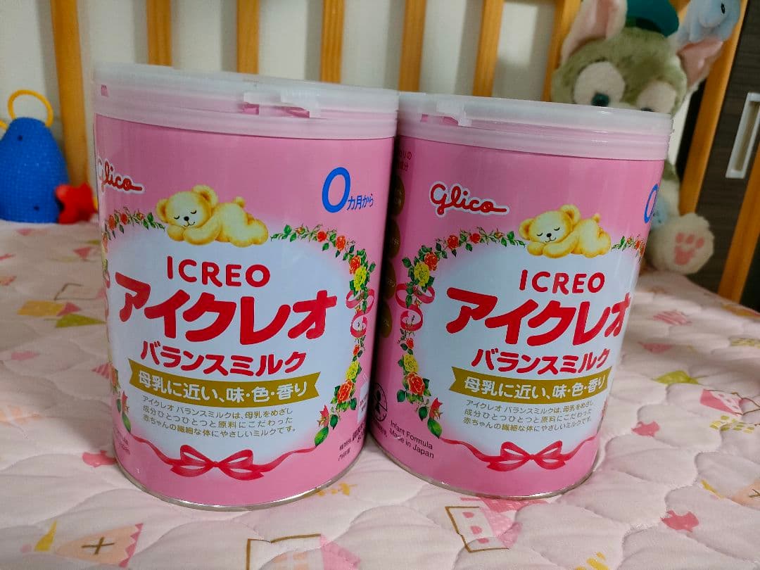 Glico アイクレオ バランスミルク 800ｇ4缶セット