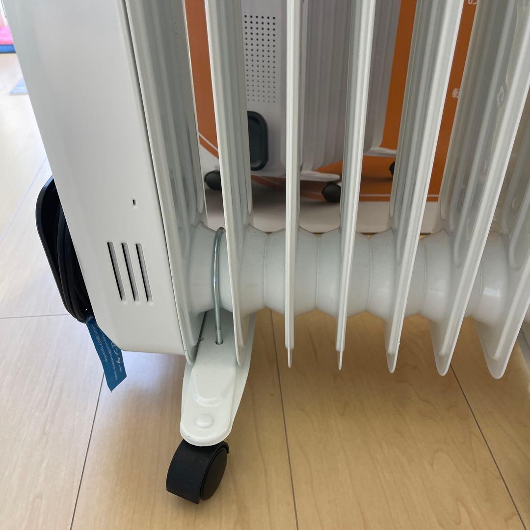 オイルヒーター 1200W700W500W温度調節可能省電力　購入2025/12