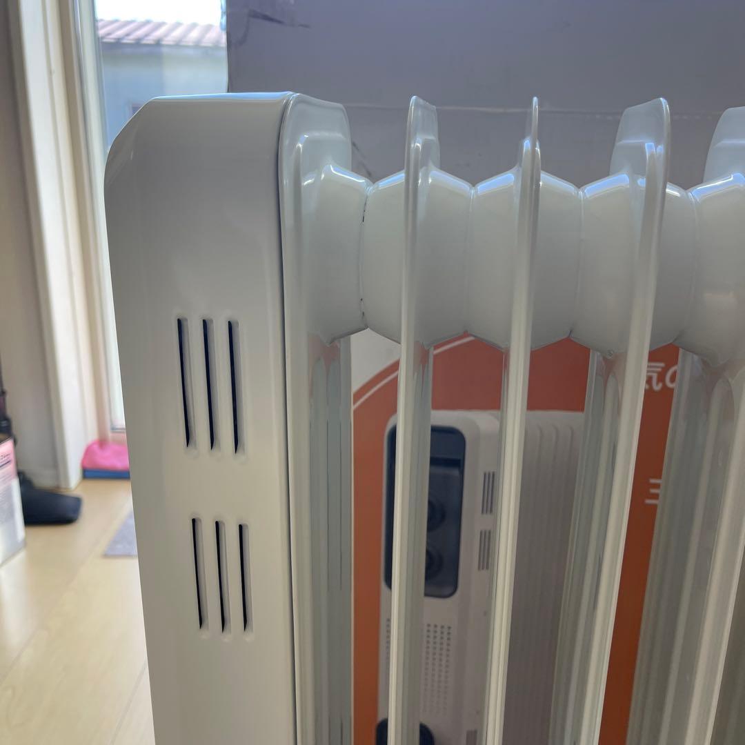 オイルヒーター 1200W700W500W温度調節可能省電力　購入2025/12