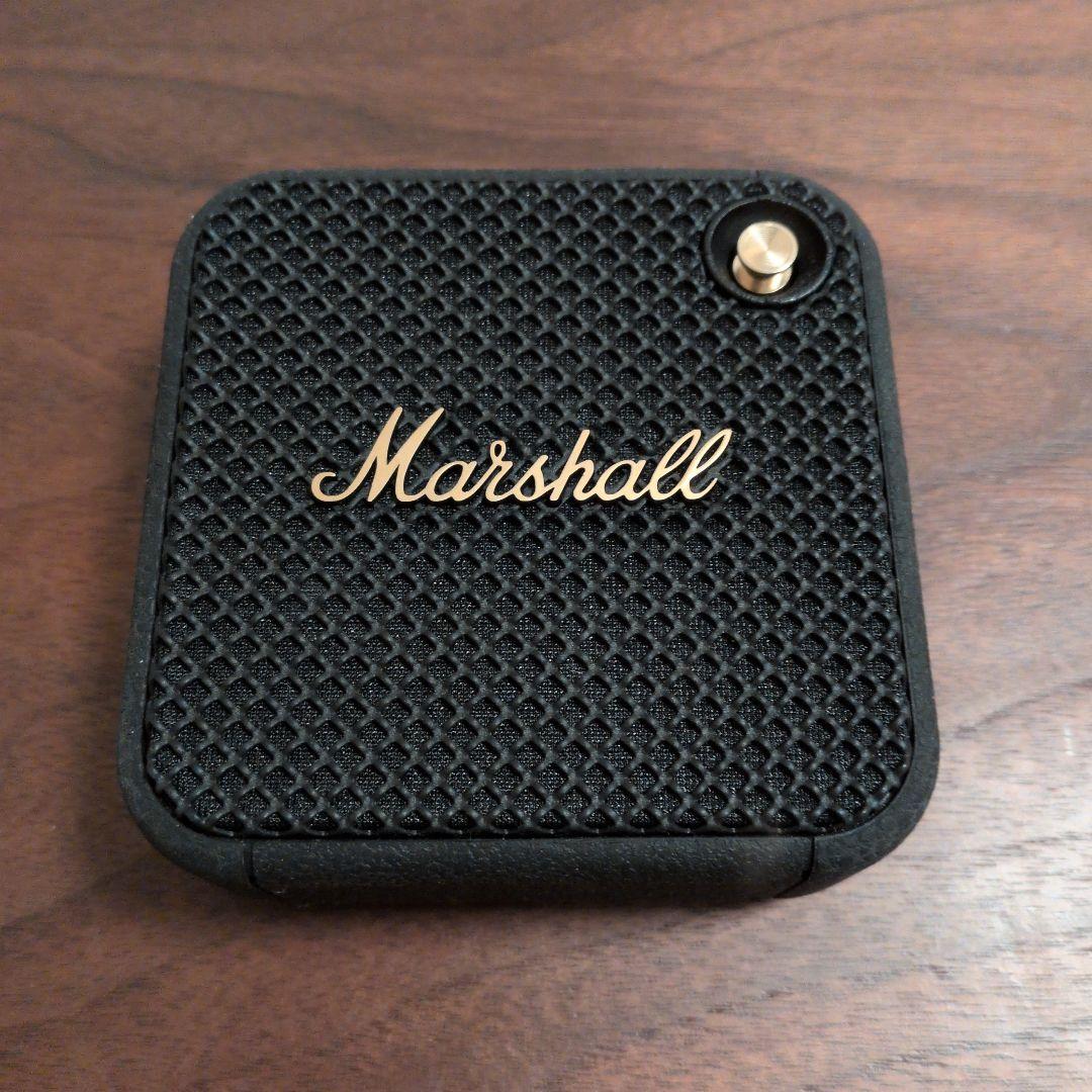 Marshall スピーカー Willen ブラック&ブラス