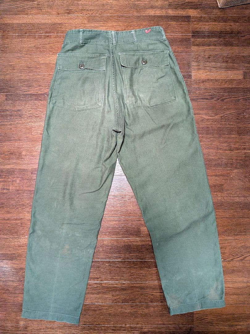 70s US.ARMY ベイカーパンツ 73年会計 W32L31