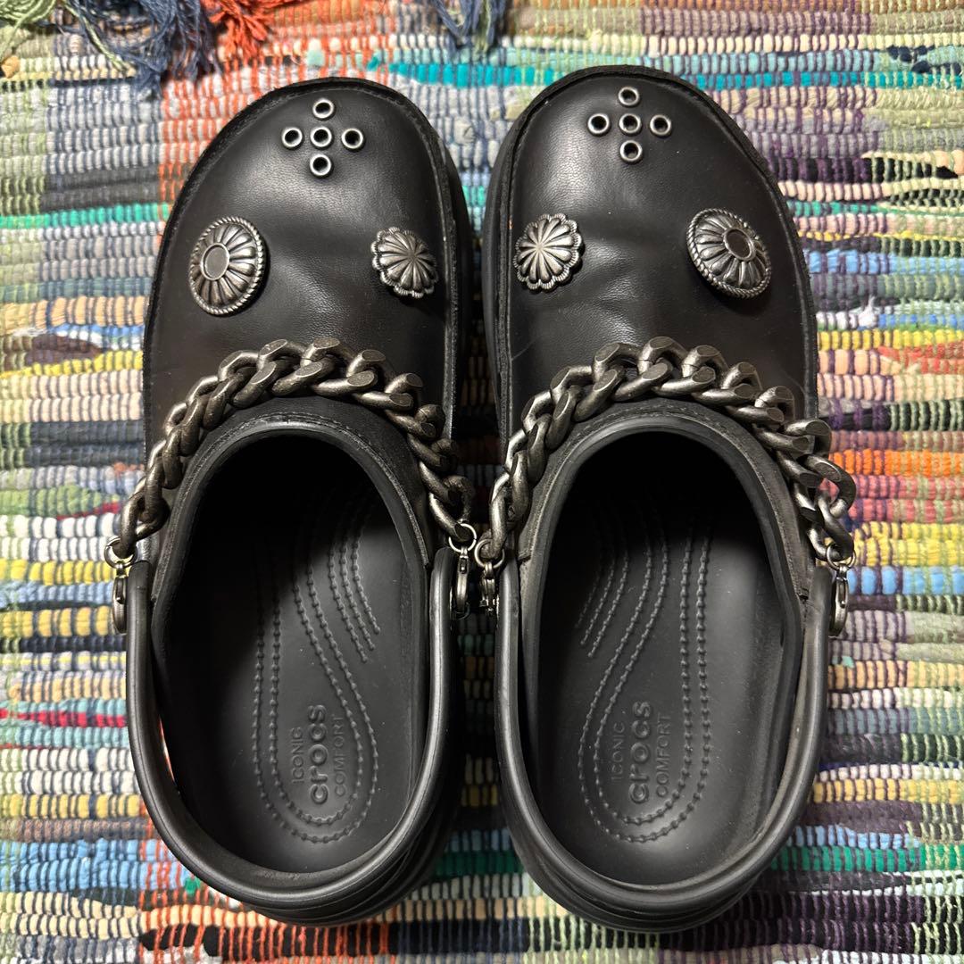 靴 crocs Stomp Embellished Clog