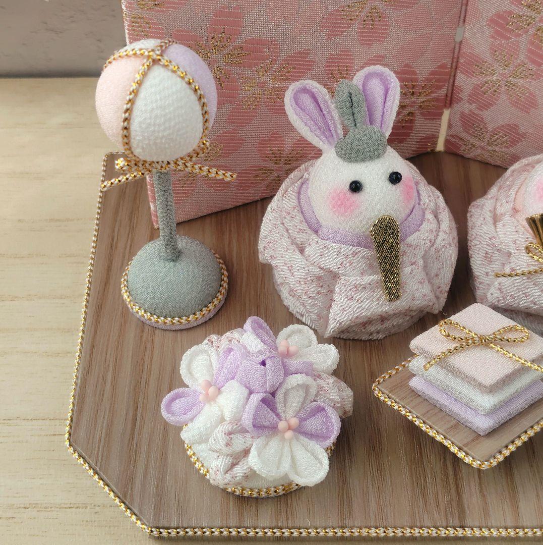 Kumi うさぎ雛　No.7 No.8