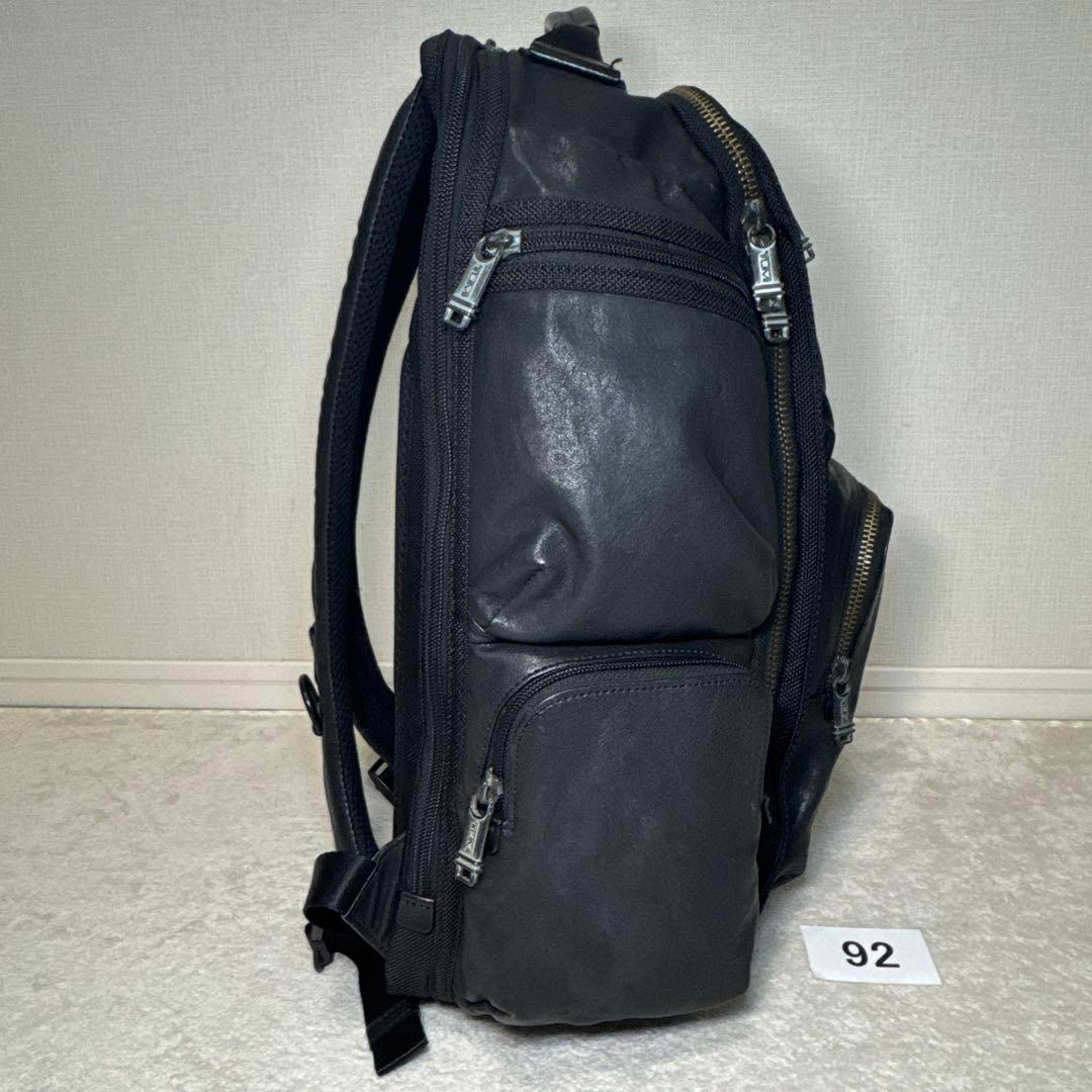 92 美品　トゥミ　TUMI リュック　オールレザー　92382DH2