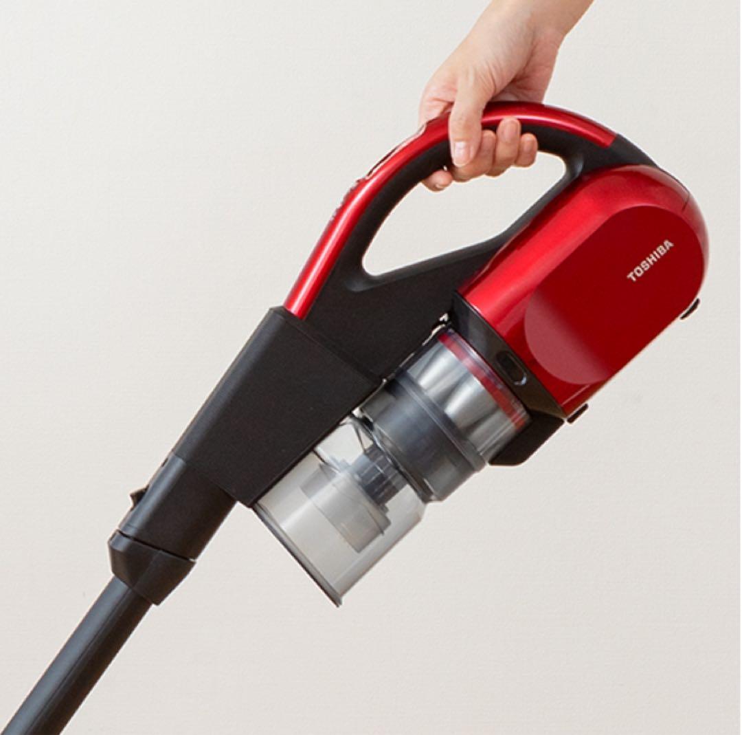 新品、東芝(TOSHIBA) スティック掃除機VC-CL1700-R 1.8kg