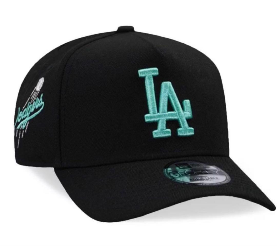 ニューエラ　ドジャース　海外　限定　ティファニーブルー　スナップバック