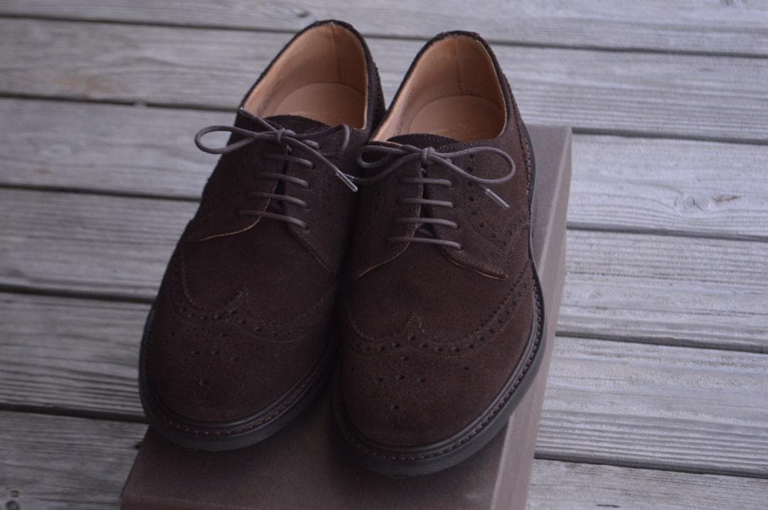 着用1回　CHURCH'S　NEWARK　65F　ダークブラウン　103ラスト