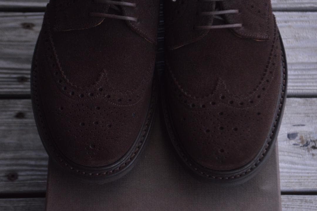 着用1回　CHURCH'S　NEWARK　65F　ダークブラウン　103ラスト