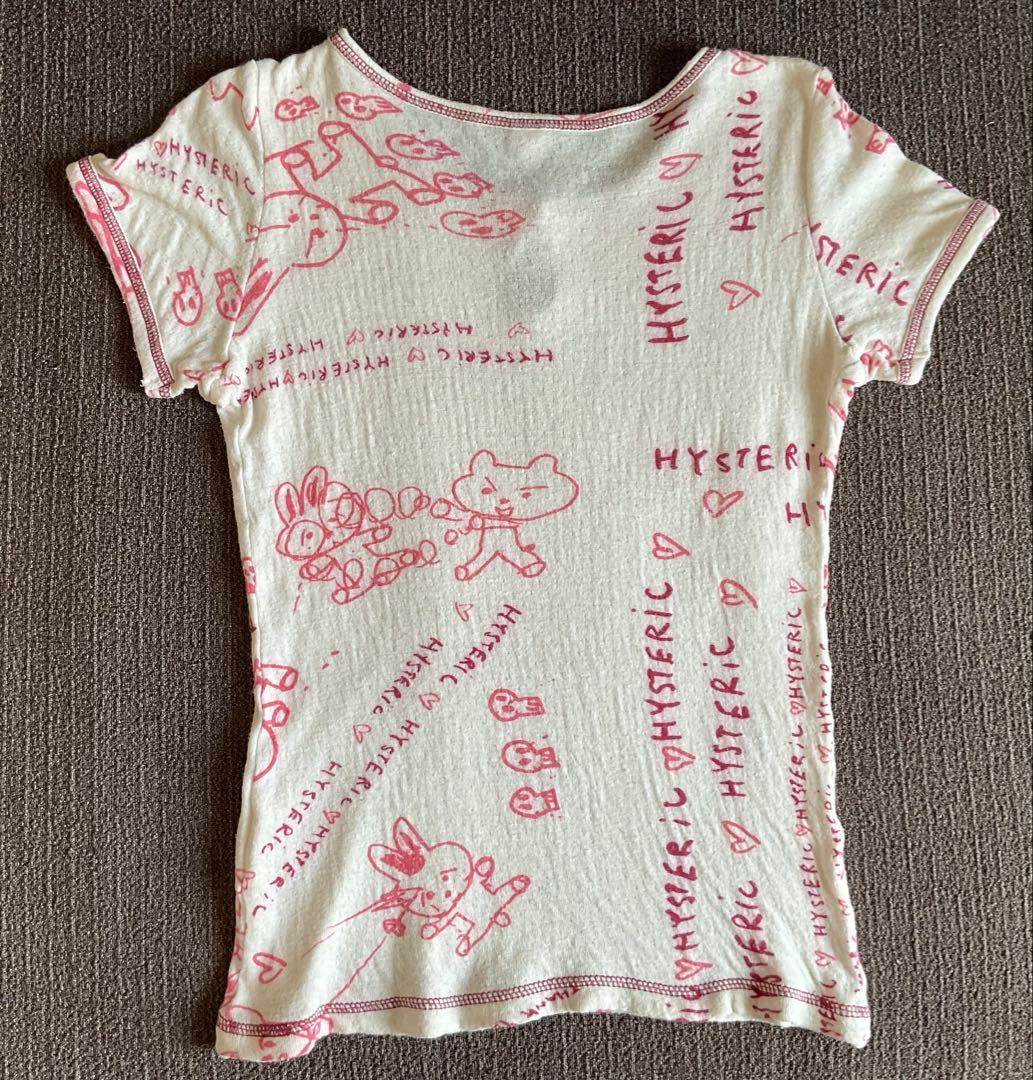 初期　ヒステリックグラマー　落書きウサギ　Tシャツ