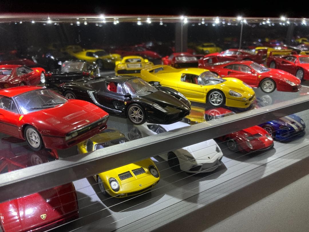 ミニカー用ジオラマ：1/43カーディーラーⅢ／ROUTE66仕様