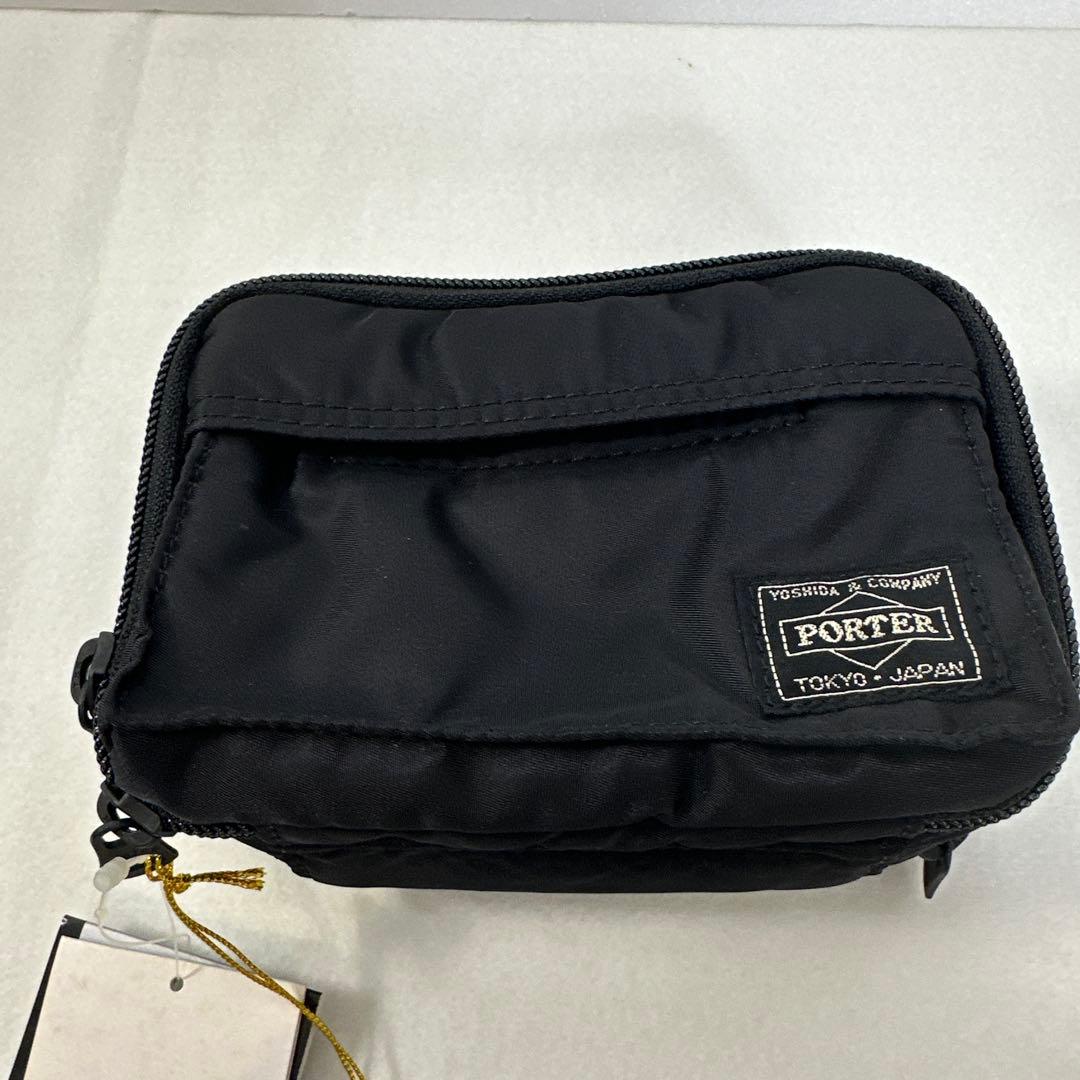 【新品未使用】PORTER ポーター　ミズノ　ゴルフポーチ　ブラック　コラボ