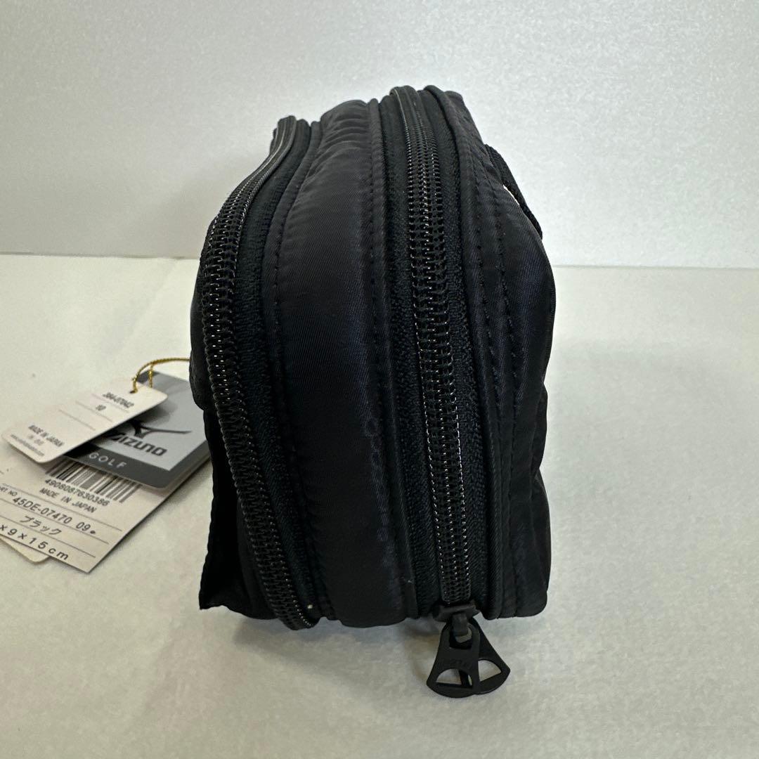 【新品未使用】PORTER ポーター　ミズノ　ゴルフポーチ　ブラック　コラボ