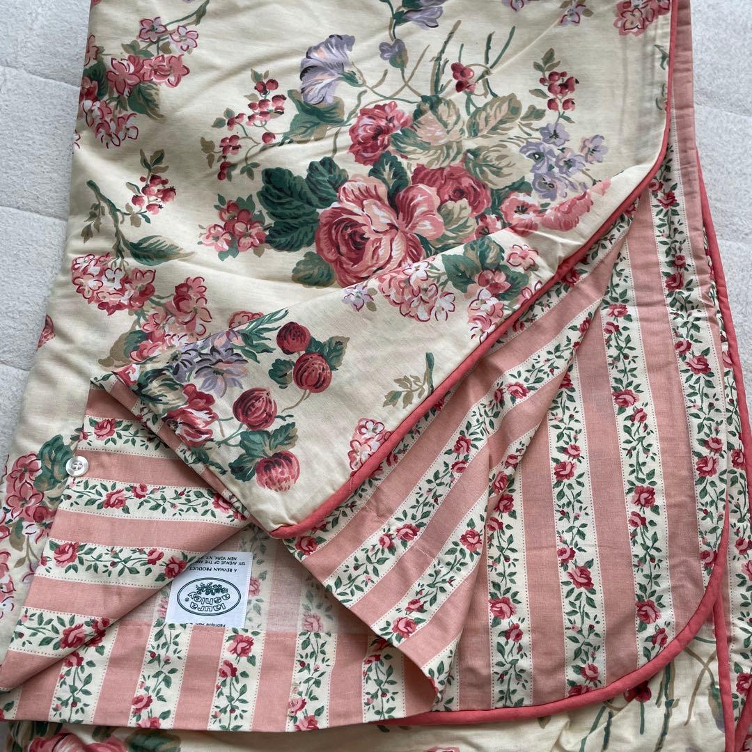 ローラアシュレイ掛け布団カバー　シングル