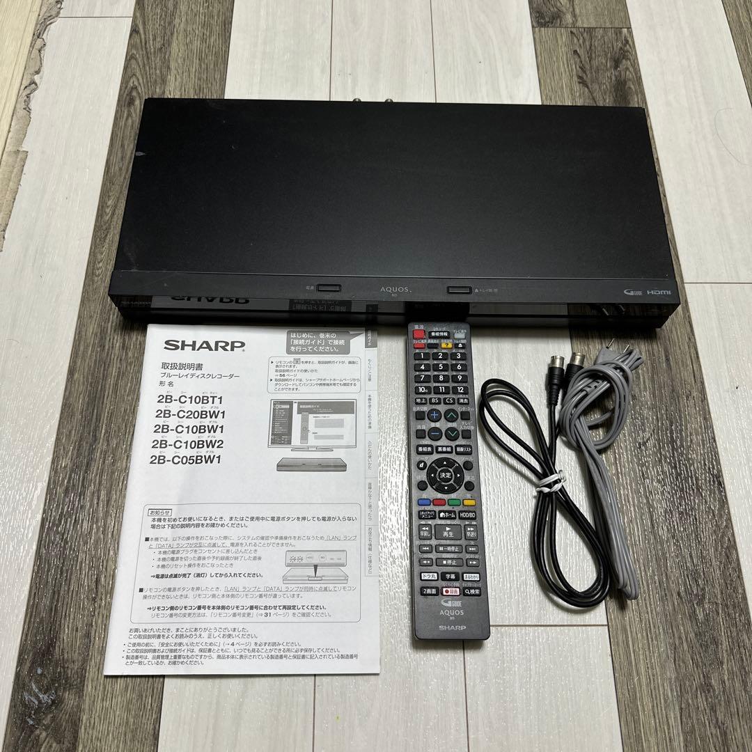 シャープ　ブルーレイディスクレコーダー 2B-C10BW1