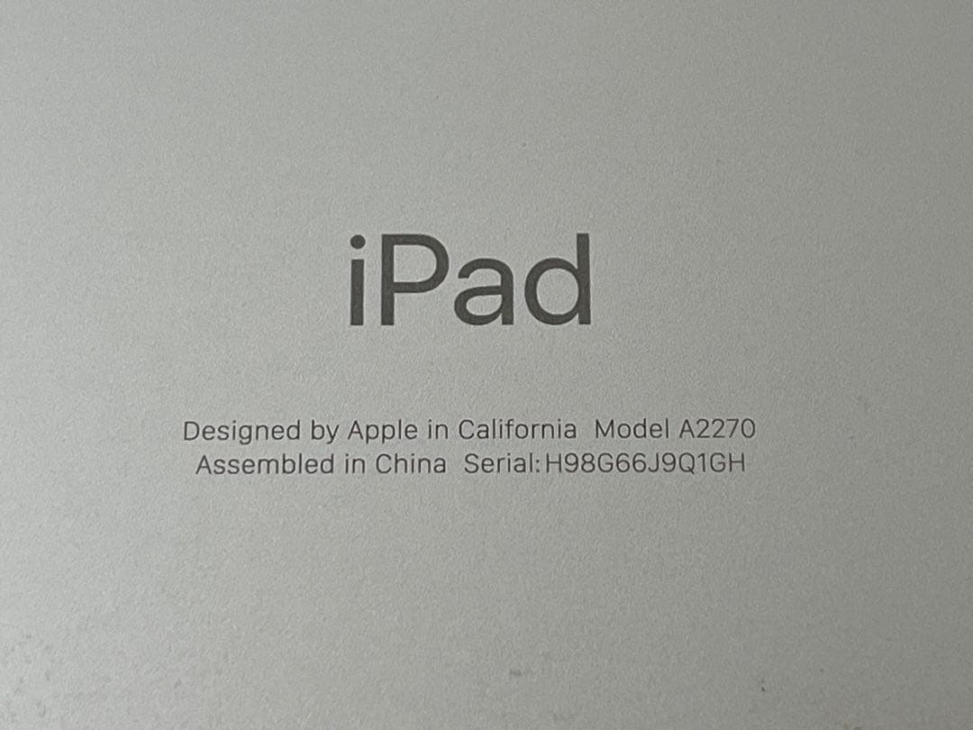 iPad8 第8世代 128GB WIFI ジャンク品