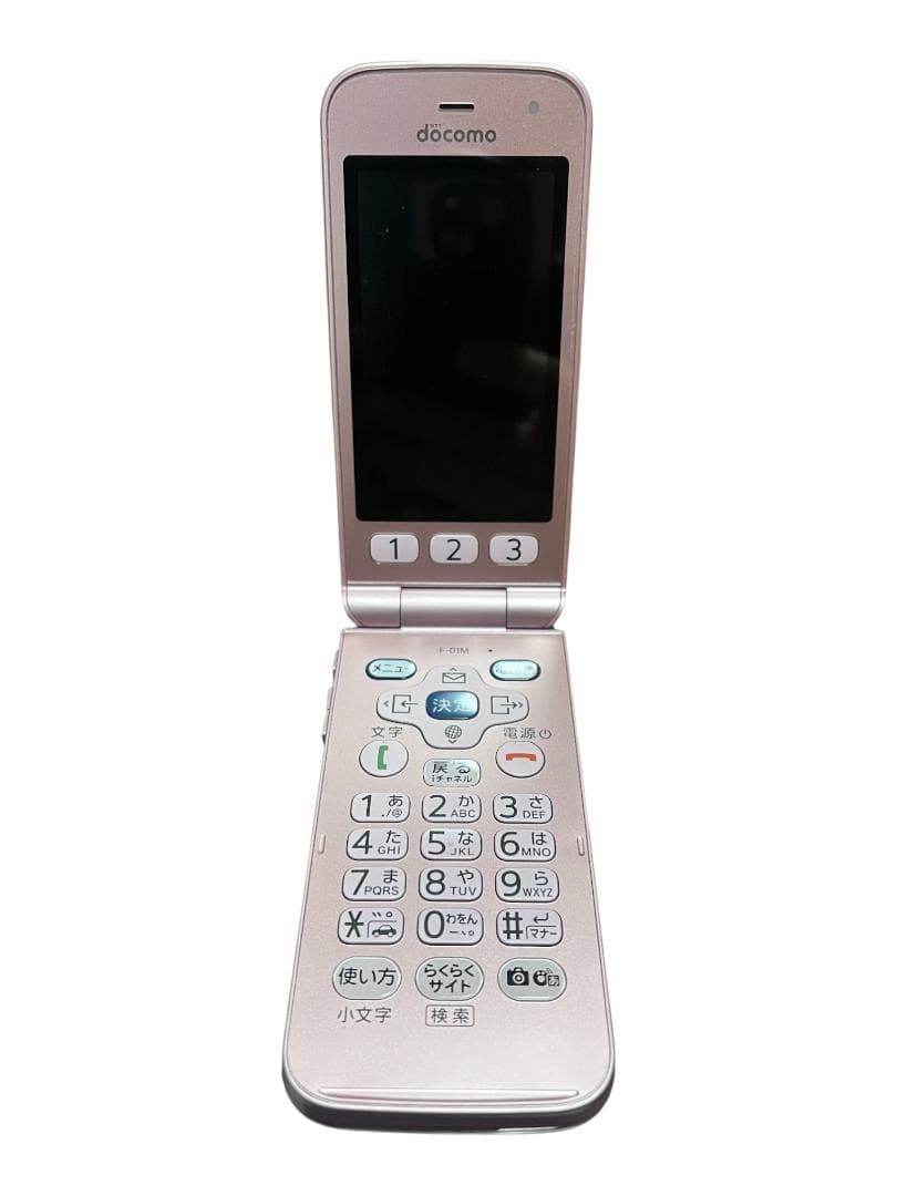 docomo らくらくホン F-01M 8GB ピンク