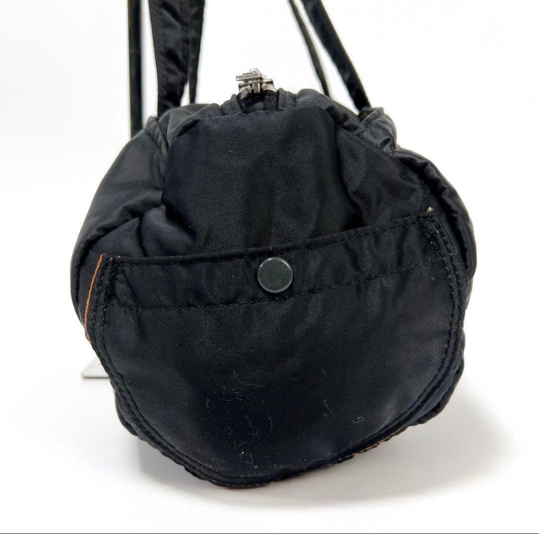 PORTER タンカー ダッフルバッグ ミニボストン S ブラック